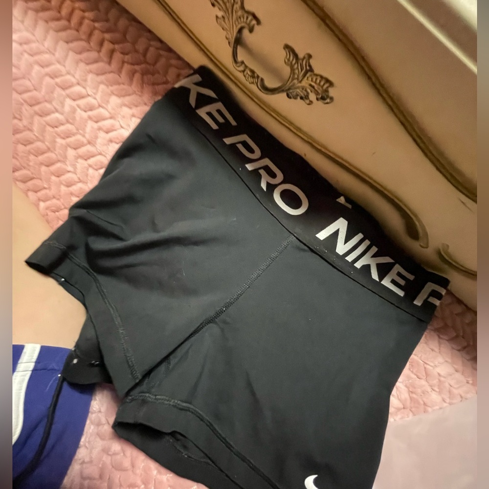Black sport shorts
